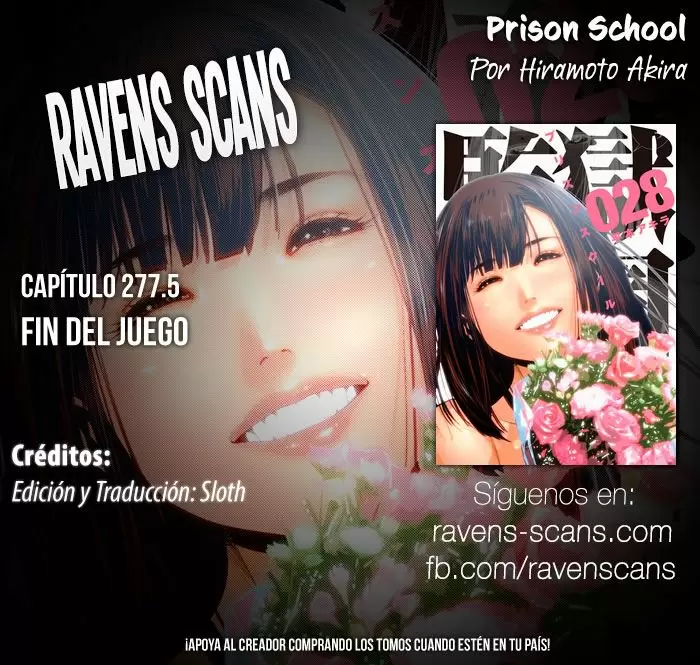 Prison School capítulo 277.50, página 1