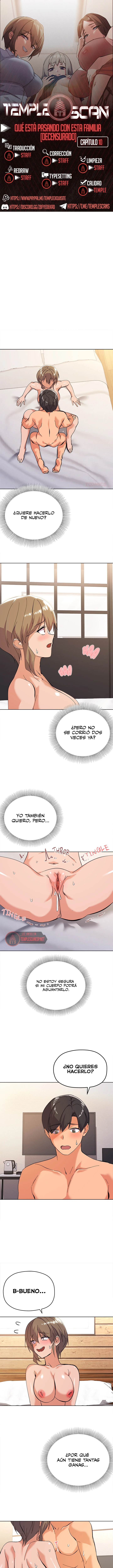 ¿Qué Está Pasando Con Esta Familia? (Sin Censura) capítulo 10, página 1