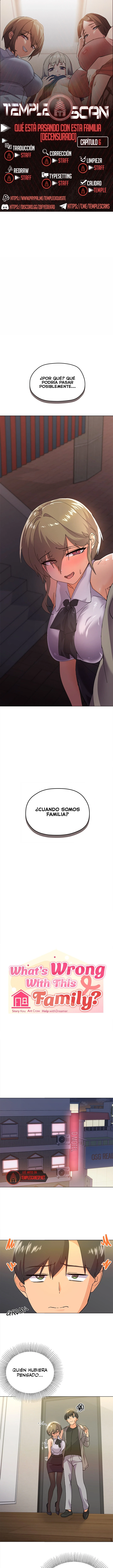 ¿Qué Está Pasando Con Esta Familia? (Sin Censura) capítulo 6, página 1