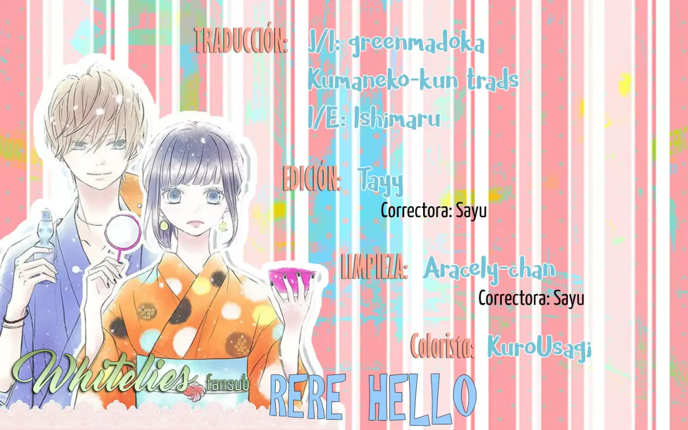Rere Hello capítulo 32, página 1