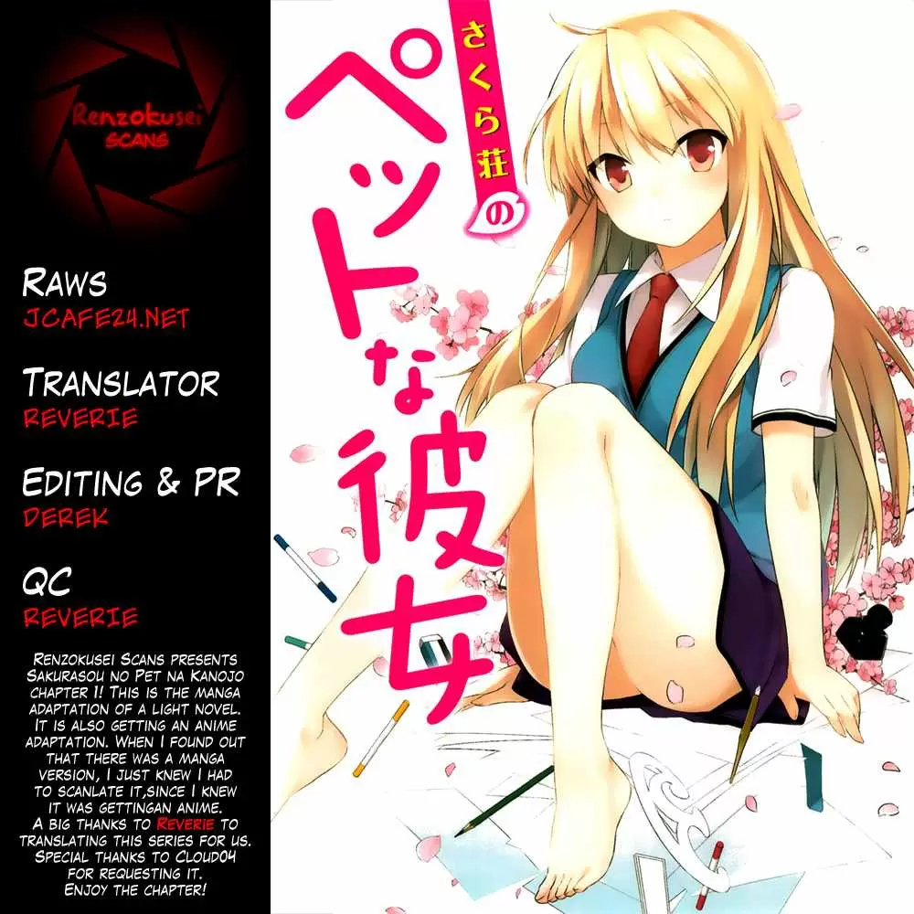 Sakurasou no Pet na Kanojo capítulo 1, página 40