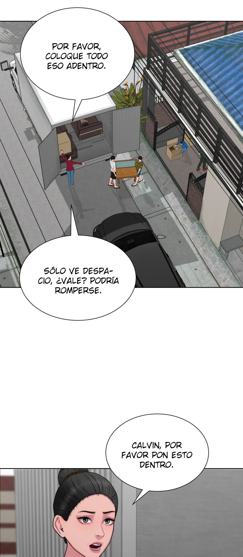 Sombras del corazón capítulo 1, página 3