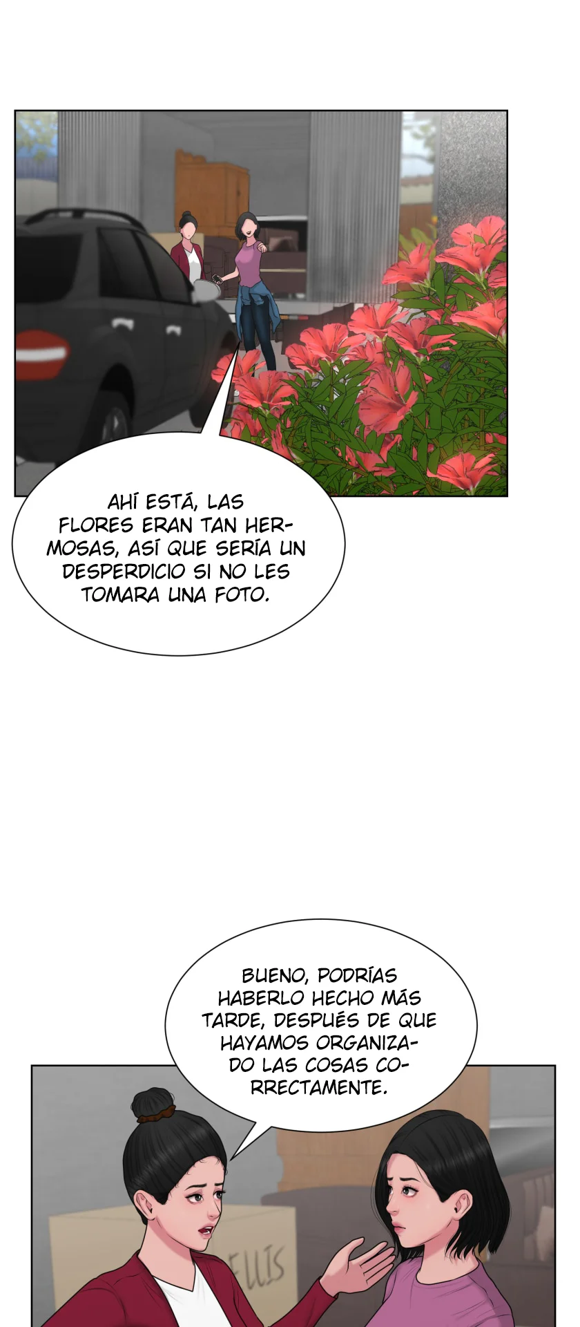 Sombras del corazón capítulo 1, página 8