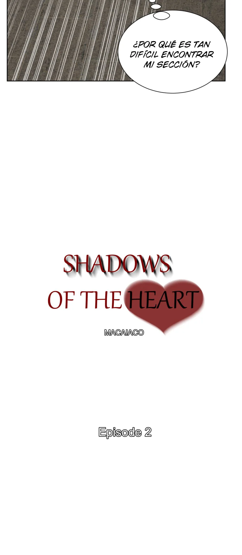 Sombras del corazón capítulo 2, página 14