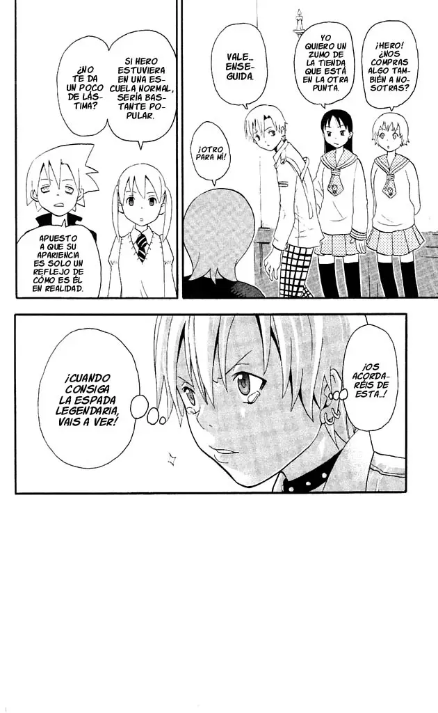 Soul Eater capítulo 32.5, página 4