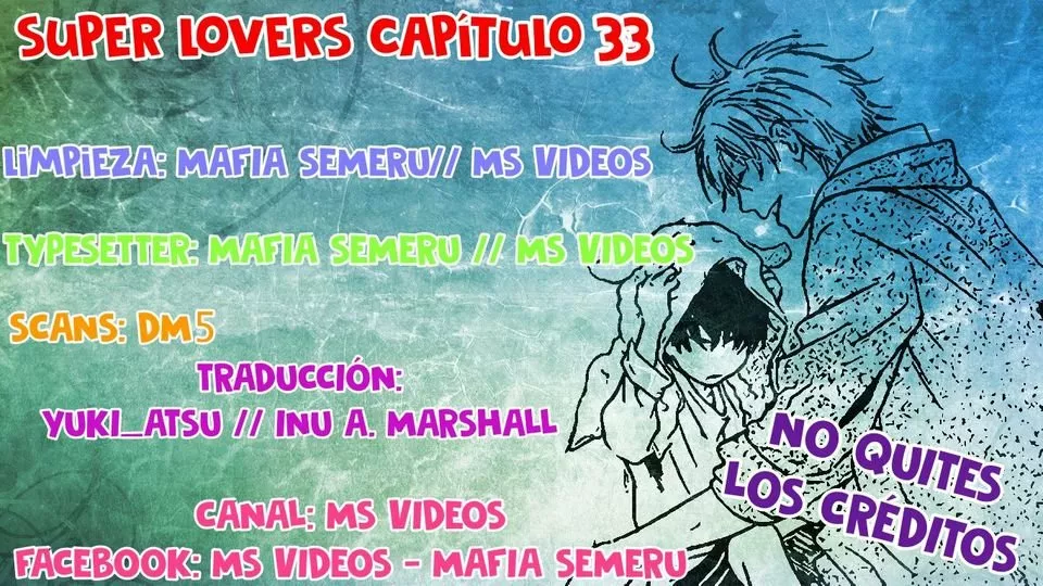 Super lovers capítulo 33, página 1