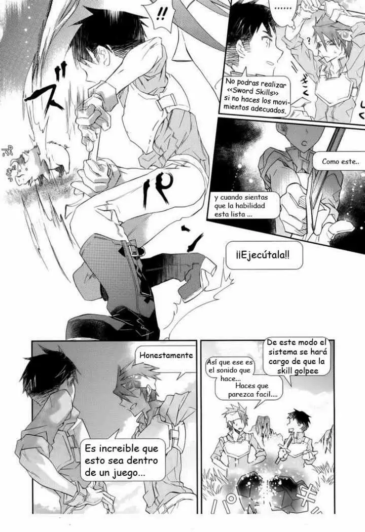 Sword Art Online capítulo 1, página 17
