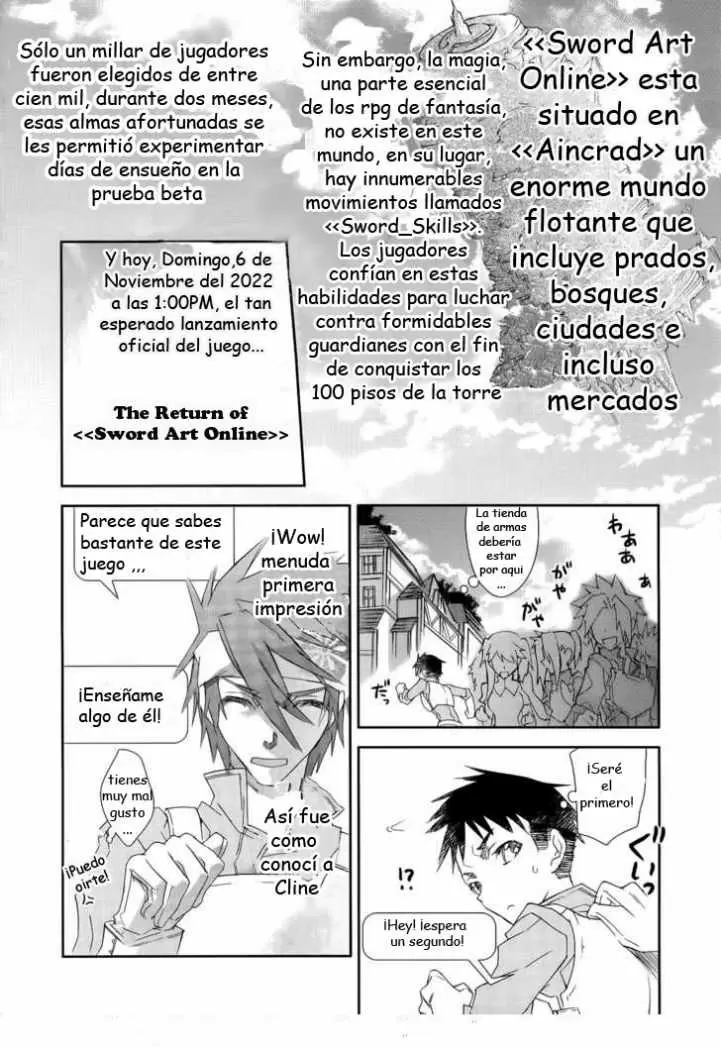 Sword Art Online capítulo 1, página 21