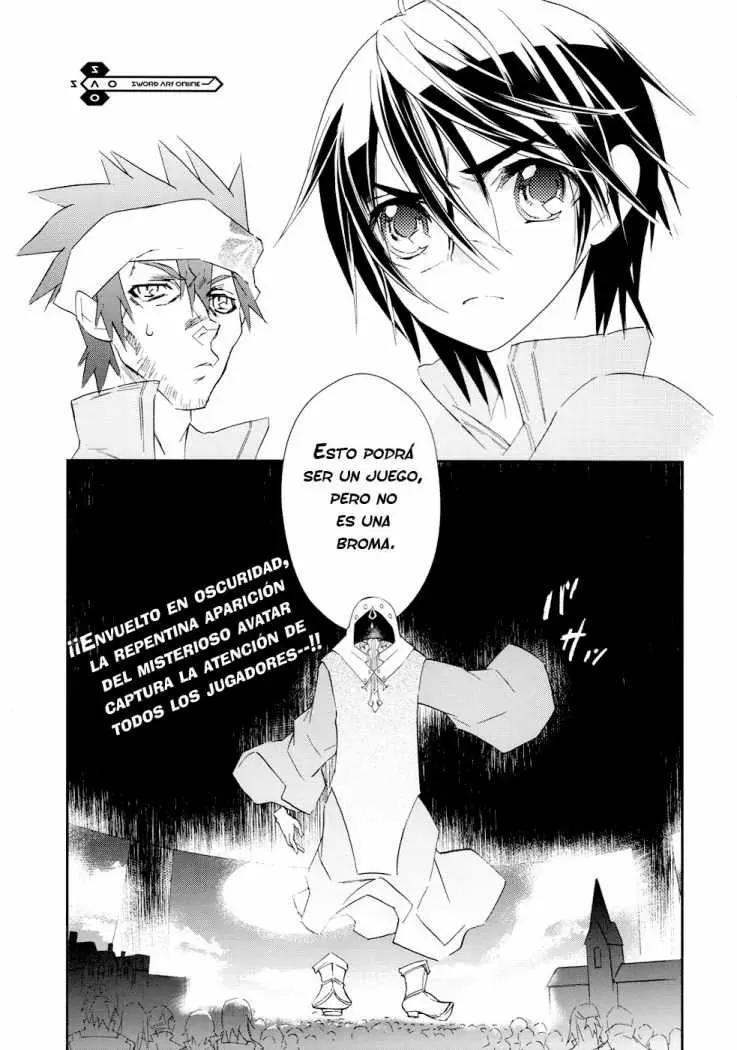 Sword Art Online capítulo 2, página 1