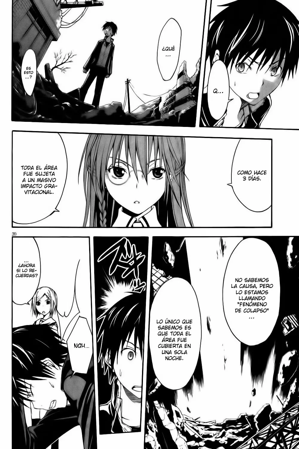 Trinity Seven capítulo 0, página 33