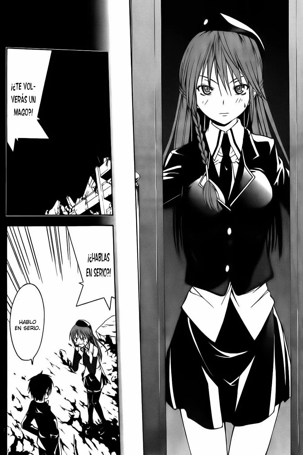 Trinity Seven capítulo 0, página 44