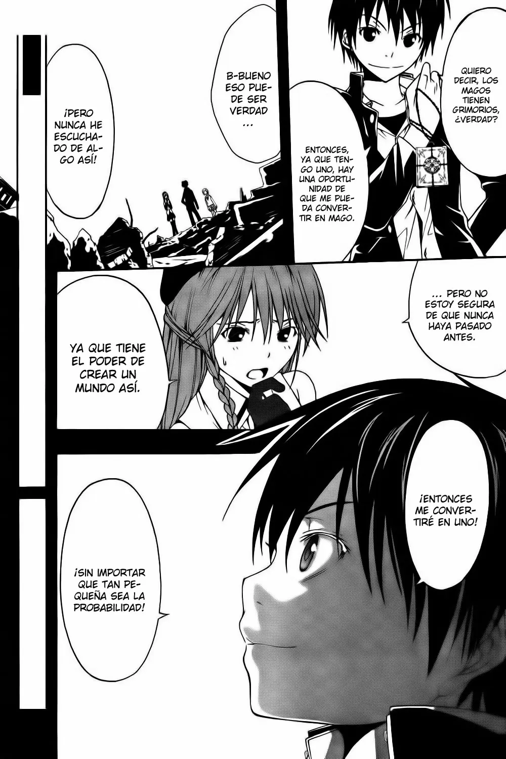 Trinity Seven capítulo 0, página 45