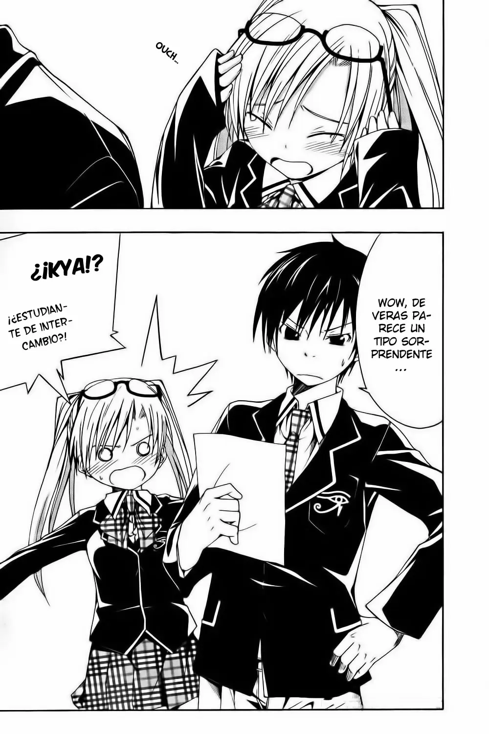 Trinity Seven capítulo 0, página 48