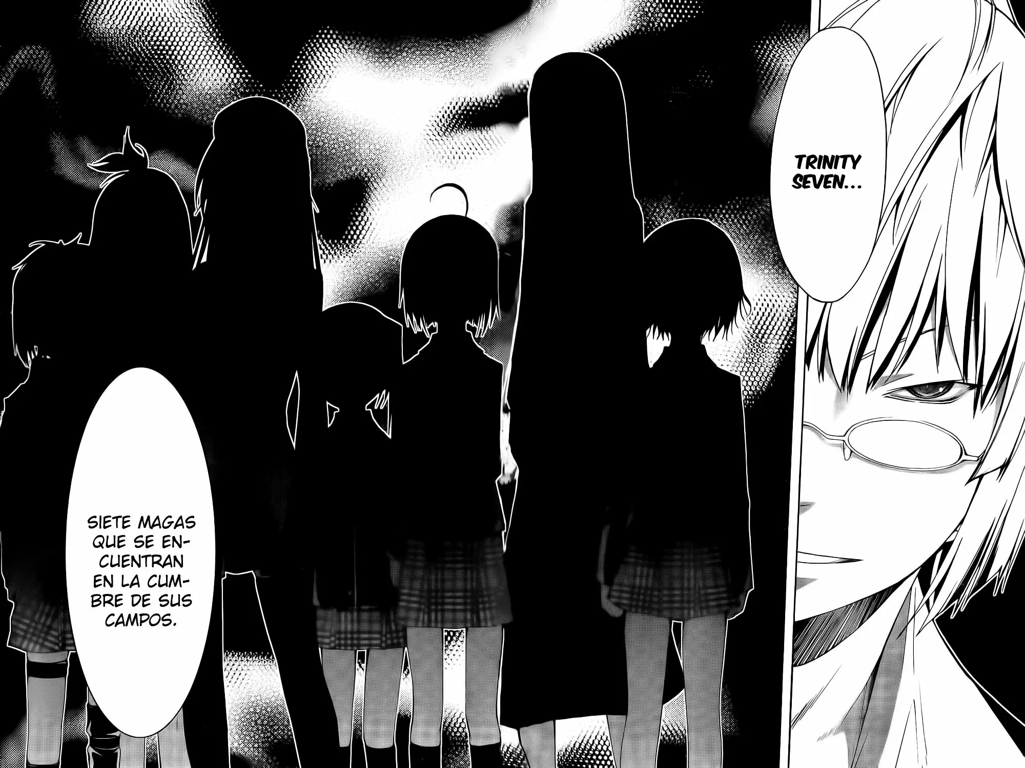 Trinity Seven capítulo 1, página 11
