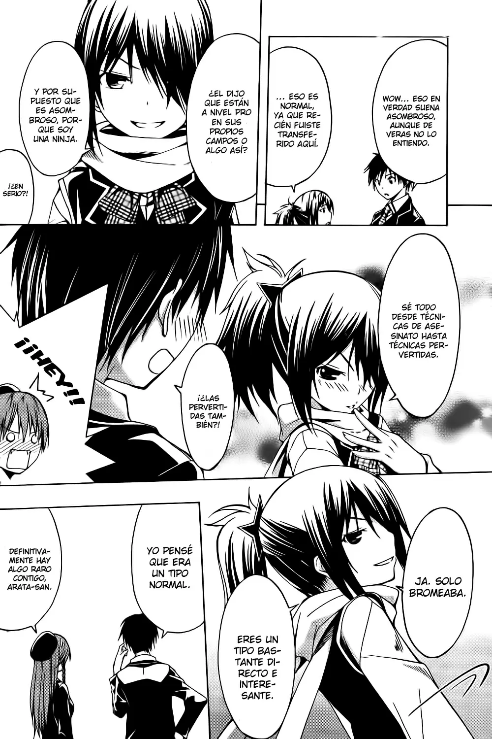 Trinity Seven capítulo 1, página 16