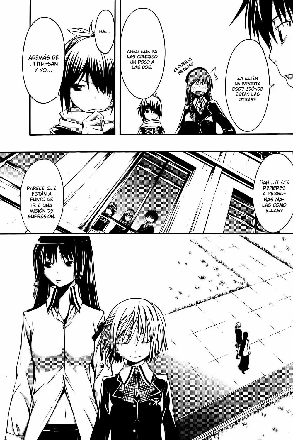 Trinity Seven capítulo 1, página 17