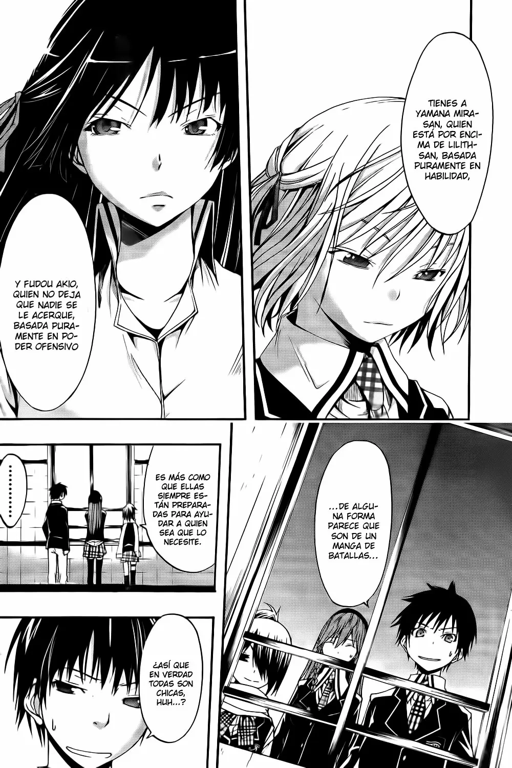 Trinity Seven capítulo 1, página 18