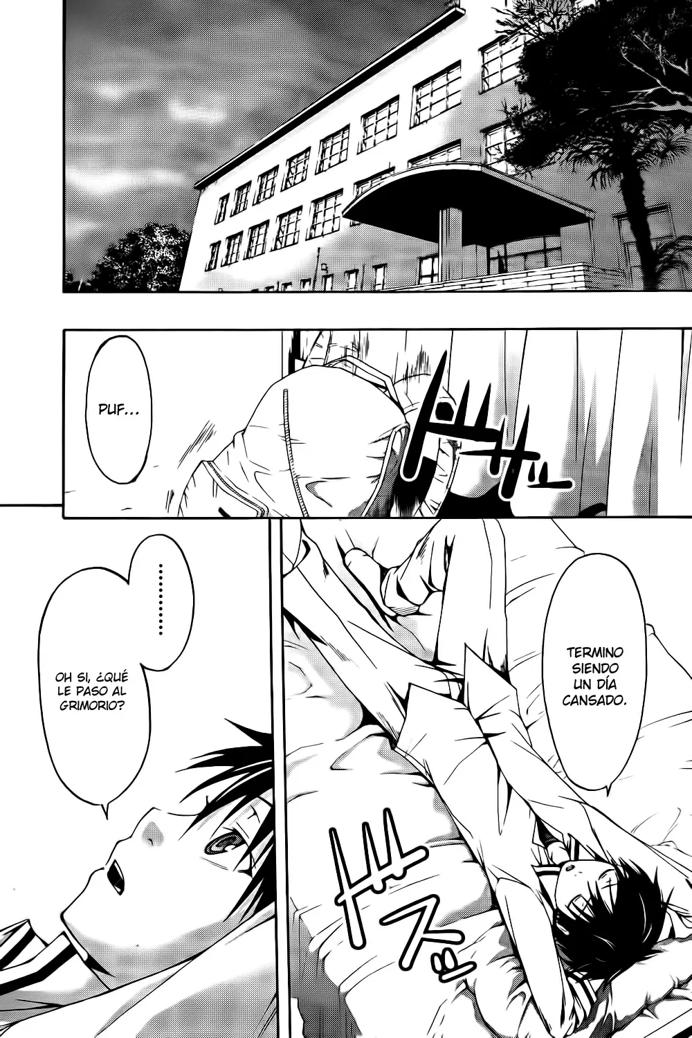 Trinity Seven capítulo 1, página 21