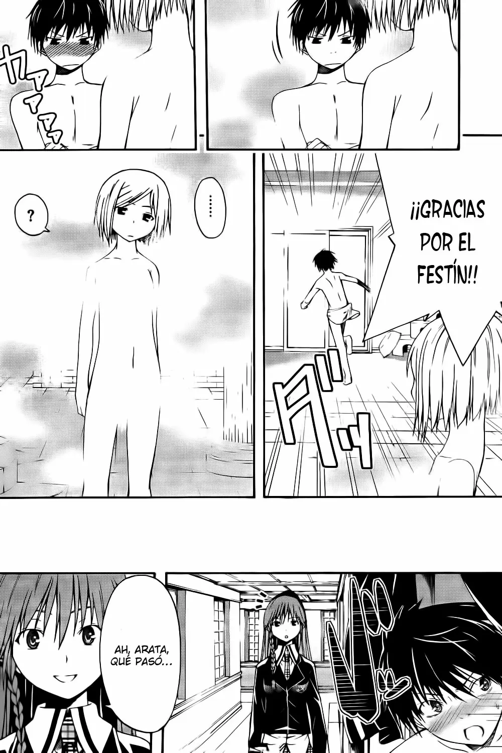 Trinity Seven capítulo 1, página 28