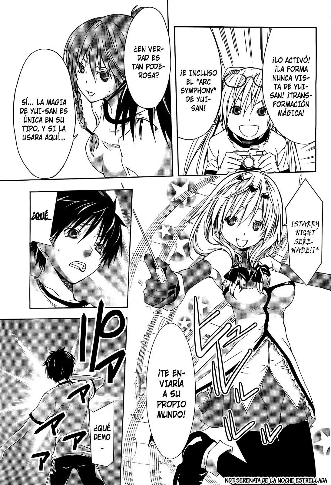 Trinity Seven capítulo 10, página 19