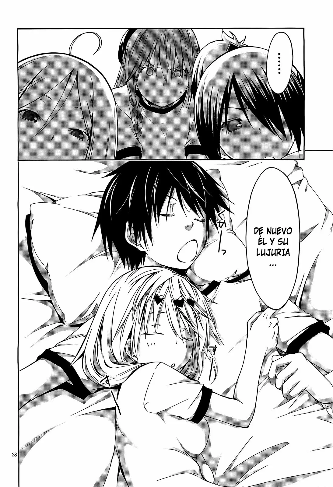 Trinity Seven capítulo 10, página 28