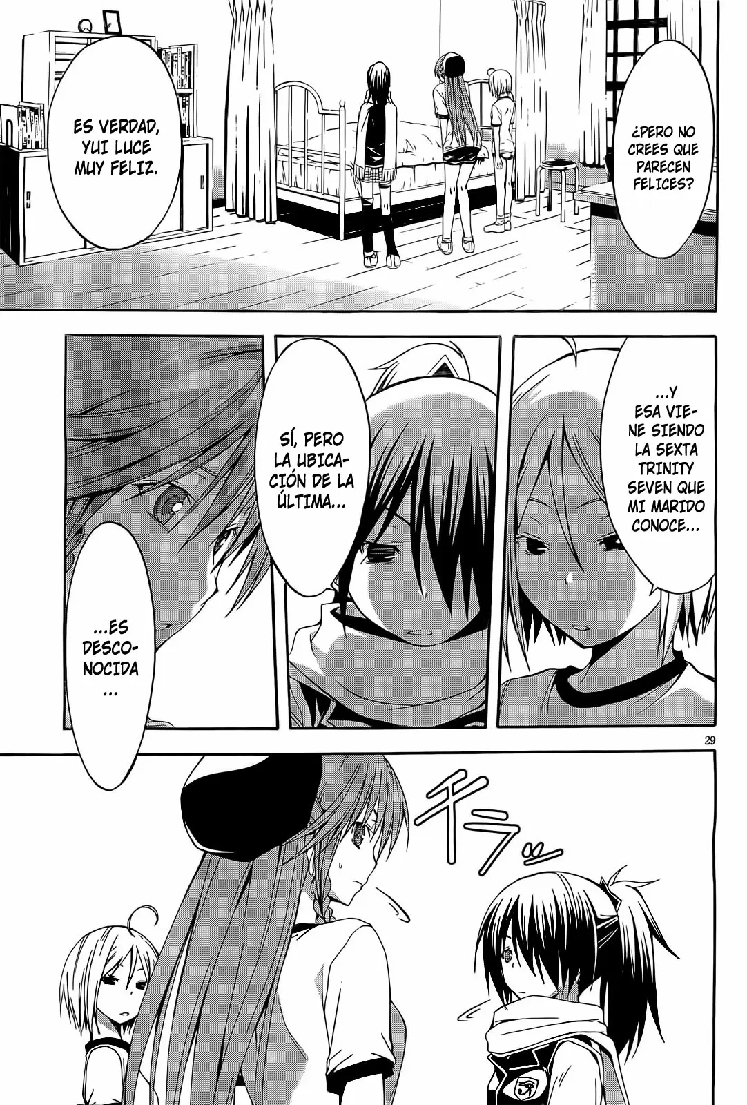Trinity Seven capítulo 10, página 29