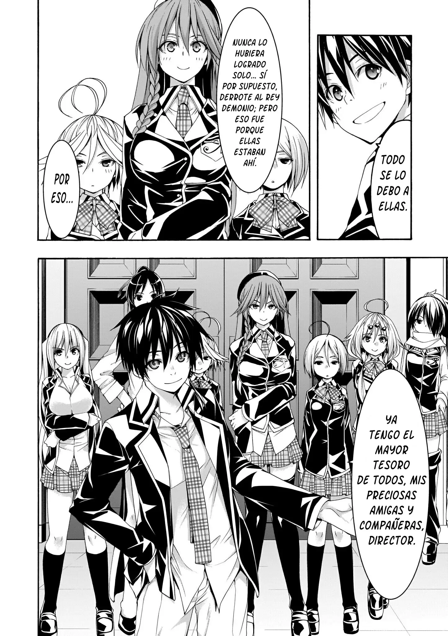 Trinity Seven capítulo 100, página 4