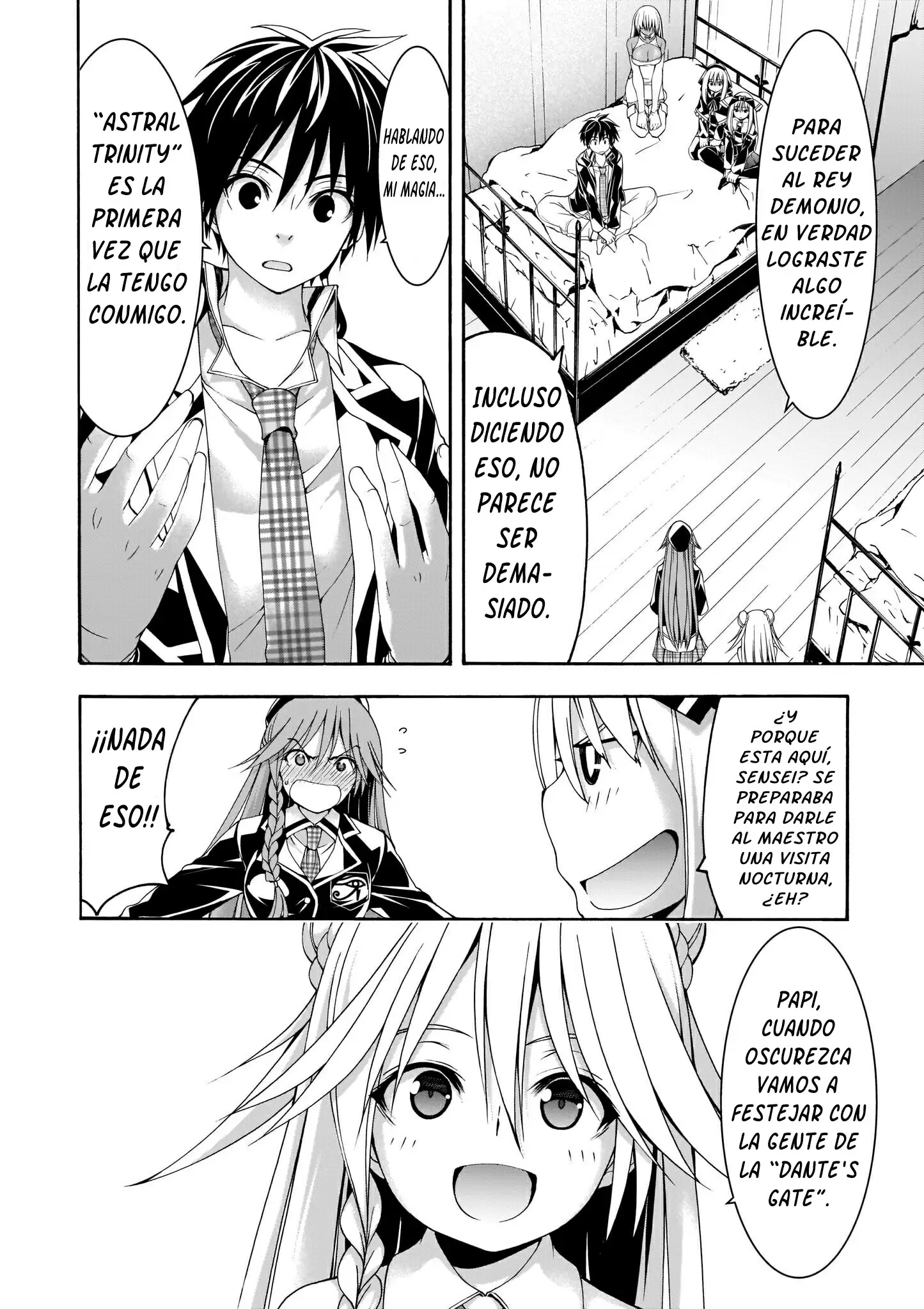 Trinity Seven capítulo 100, página 8
