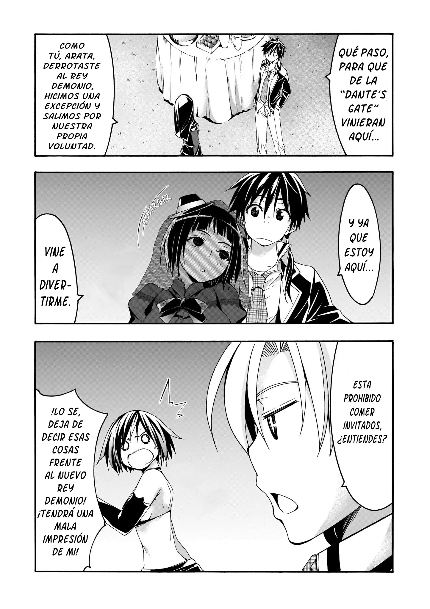 Trinity Seven capítulo 100, página 17