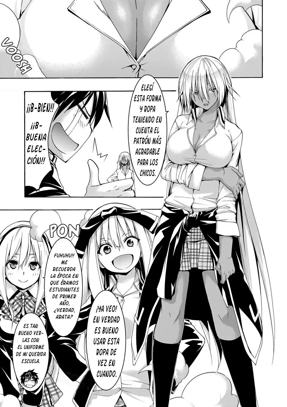 Trinity Seven capítulo 101, página 8