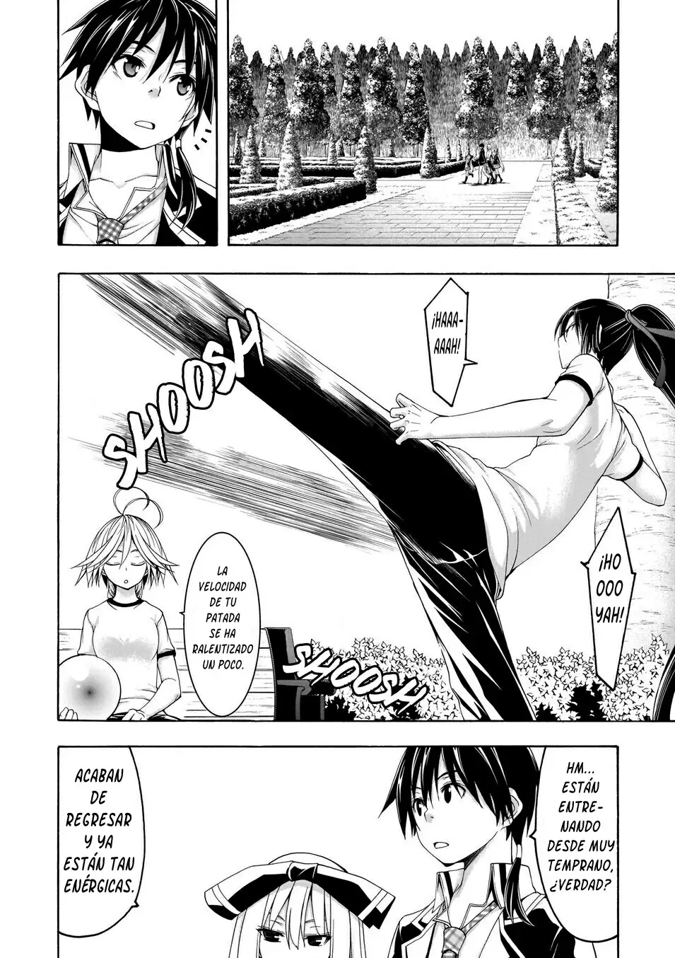Trinity Seven capítulo 101, página 9