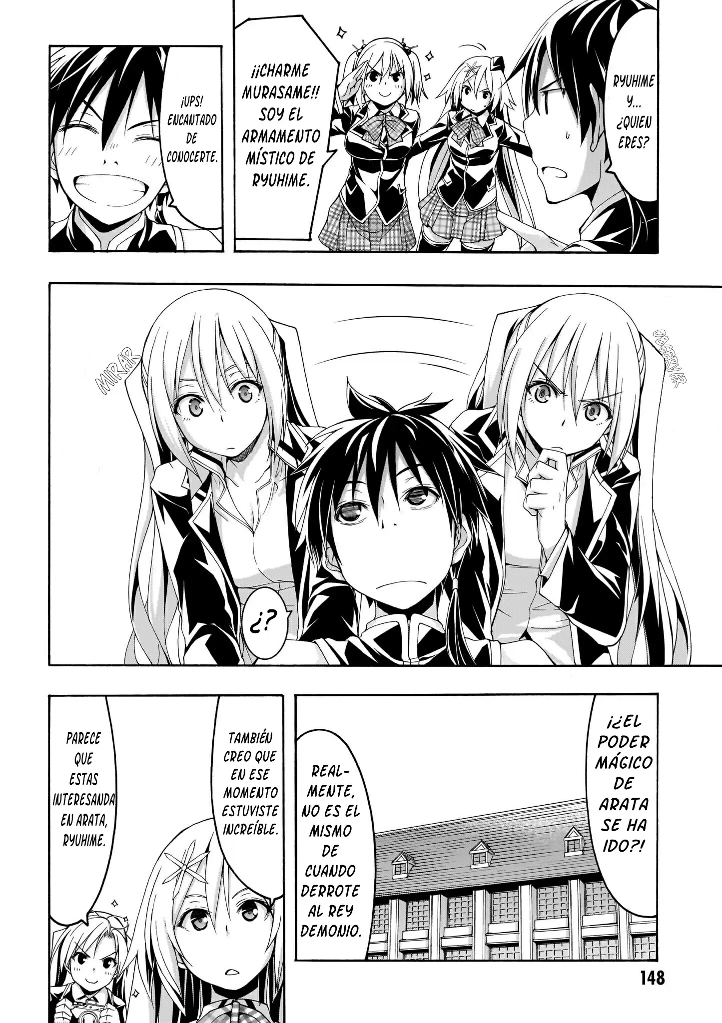 Trinity Seven capítulo 102, página 8