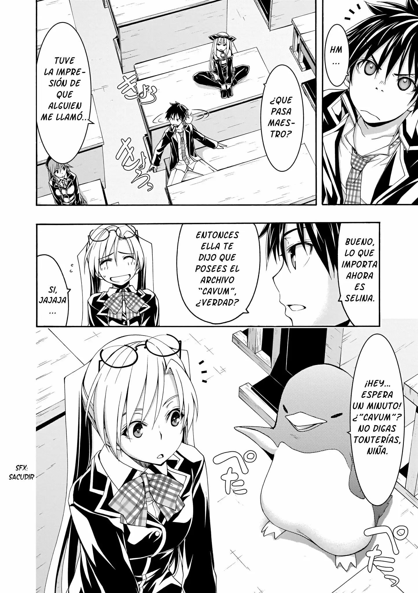 Trinity Seven capítulo 103, página 13