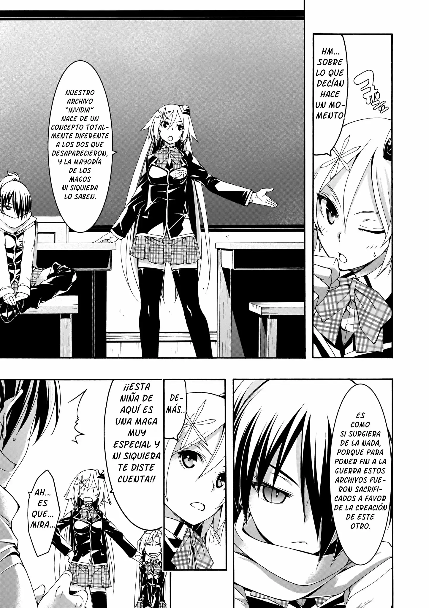 Trinity Seven capítulo 103, página 18