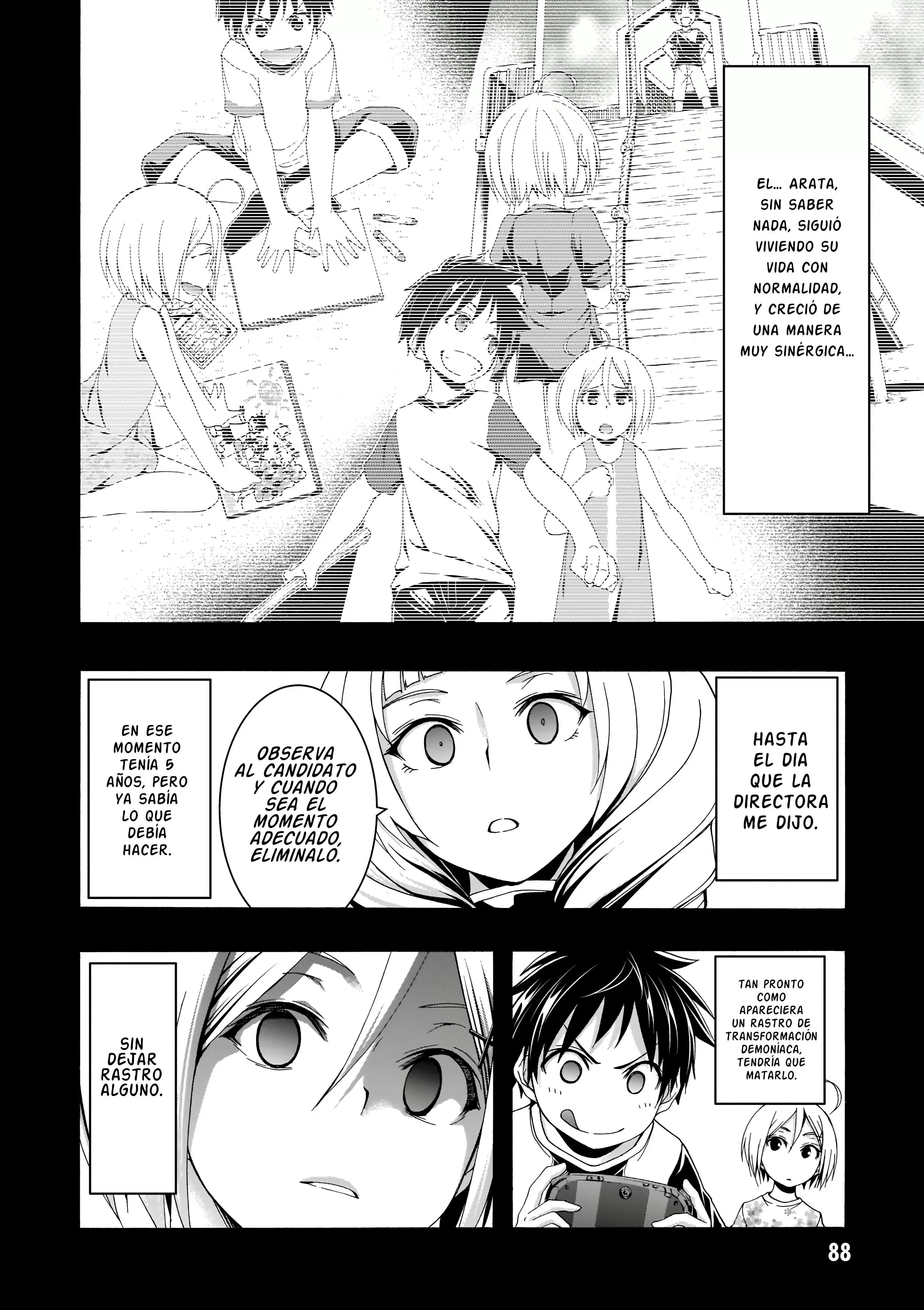 Trinity Seven capítulo 106, página 4