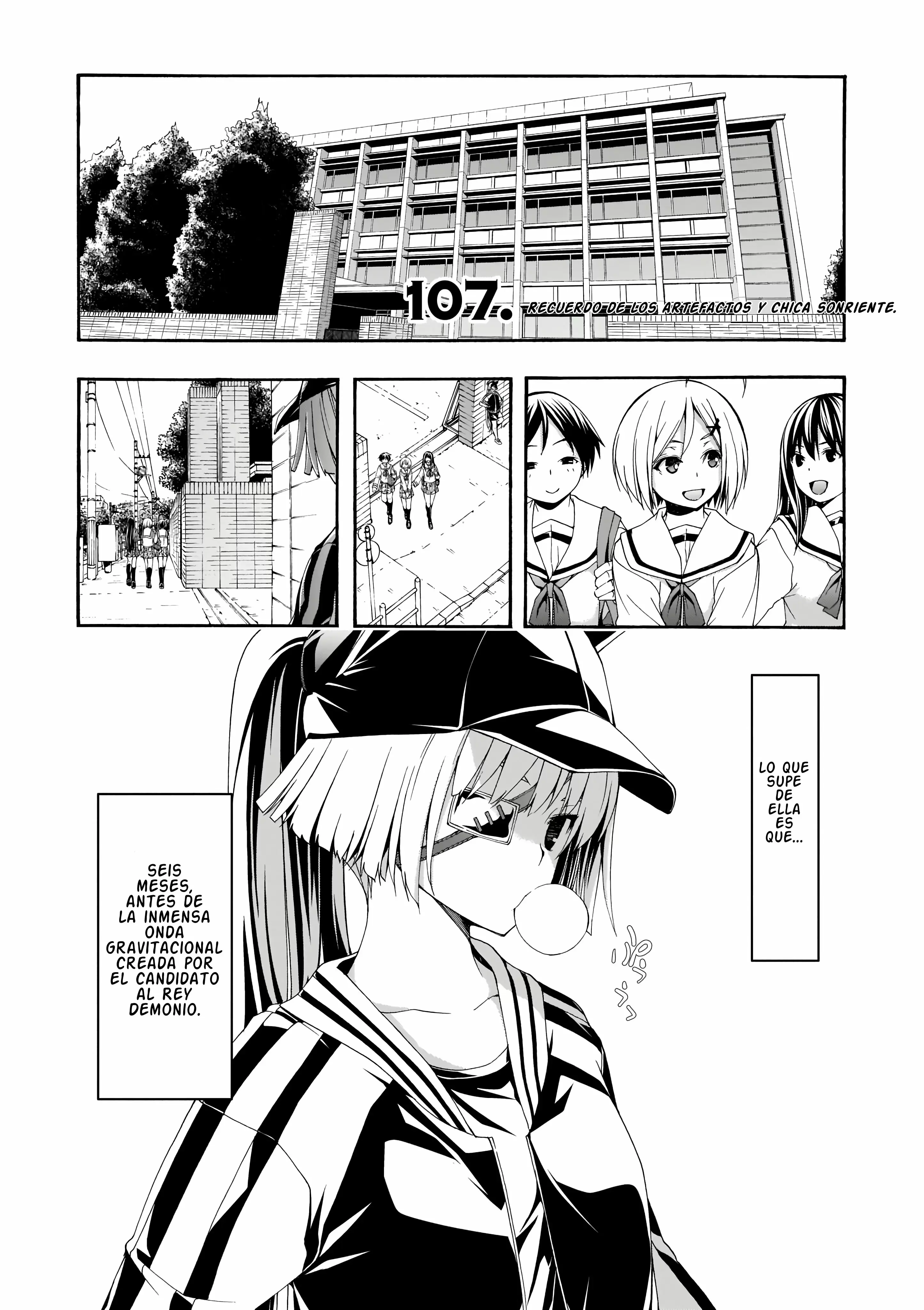Trinity Seven capítulo 107, página 1