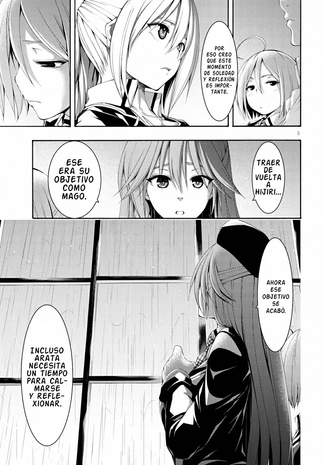Trinity Seven capítulo 108, página 5