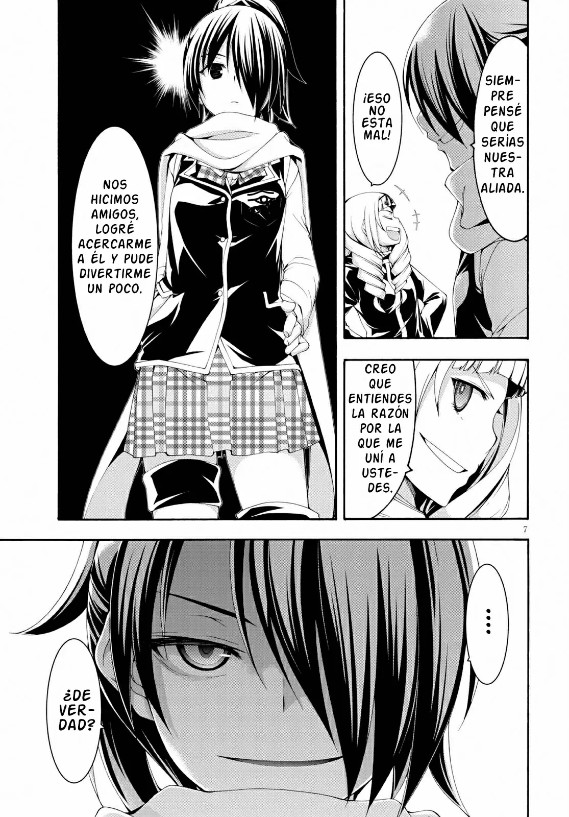 Trinity Seven capítulo 108, página 7
