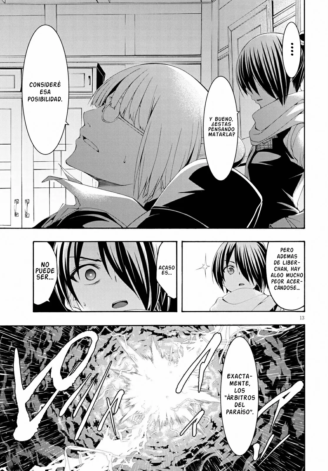 Trinity Seven capítulo 108, página 13