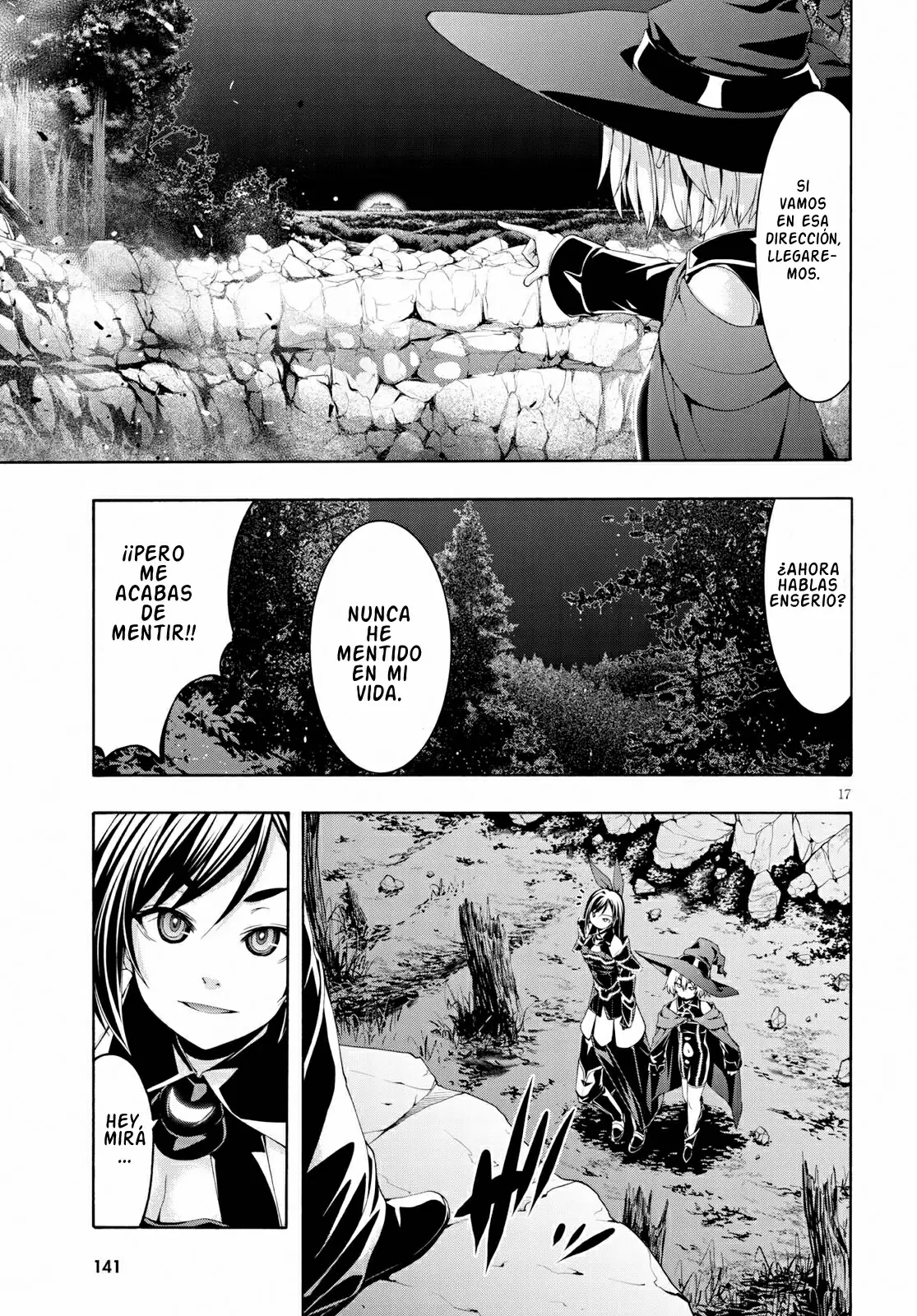 Trinity Seven capítulo 108, página 17