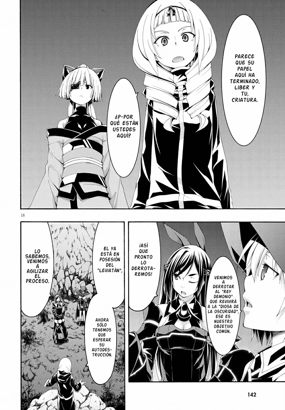 Trinity Seven capítulo 108, página 18