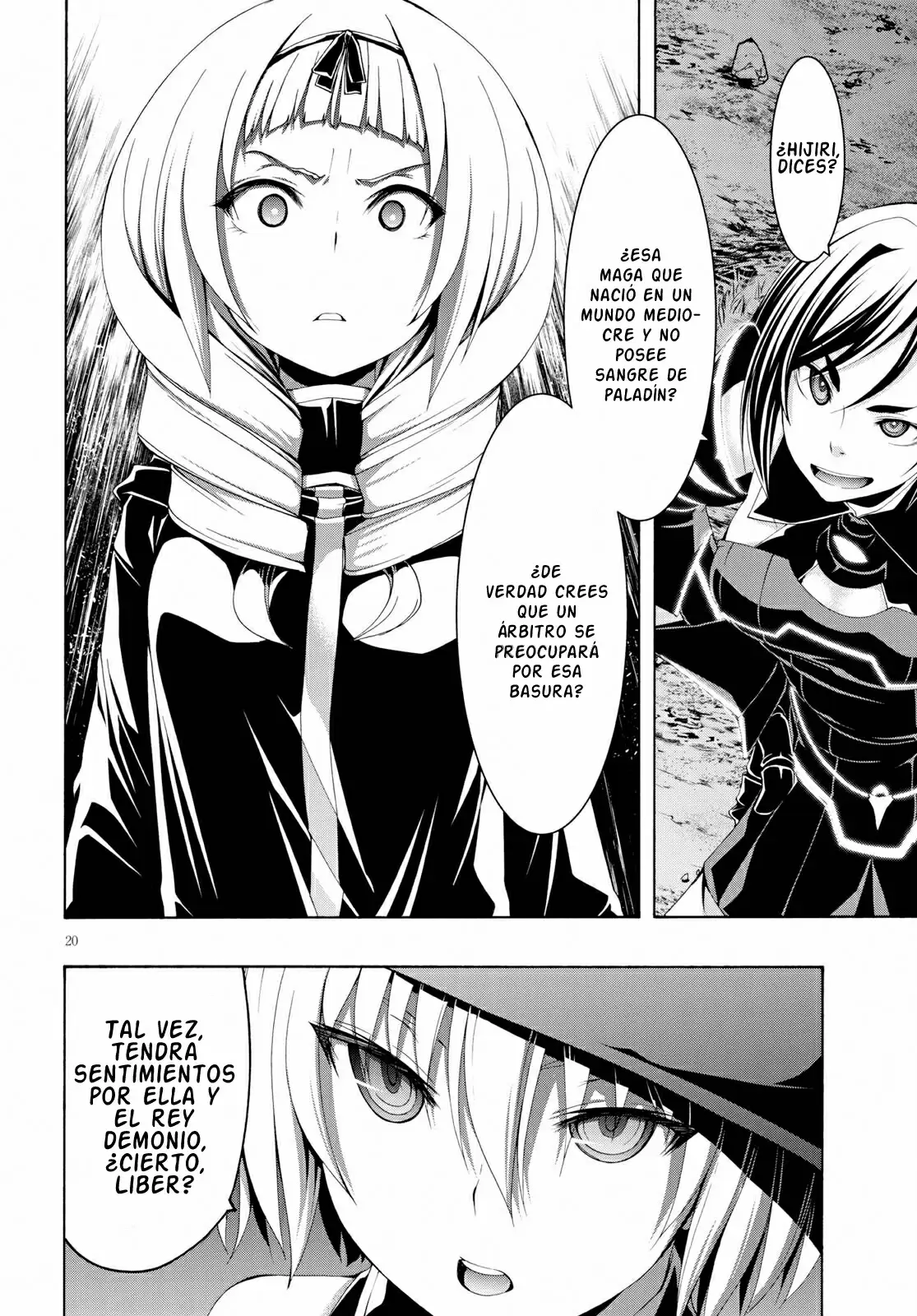 Trinity Seven capítulo 108, página 20