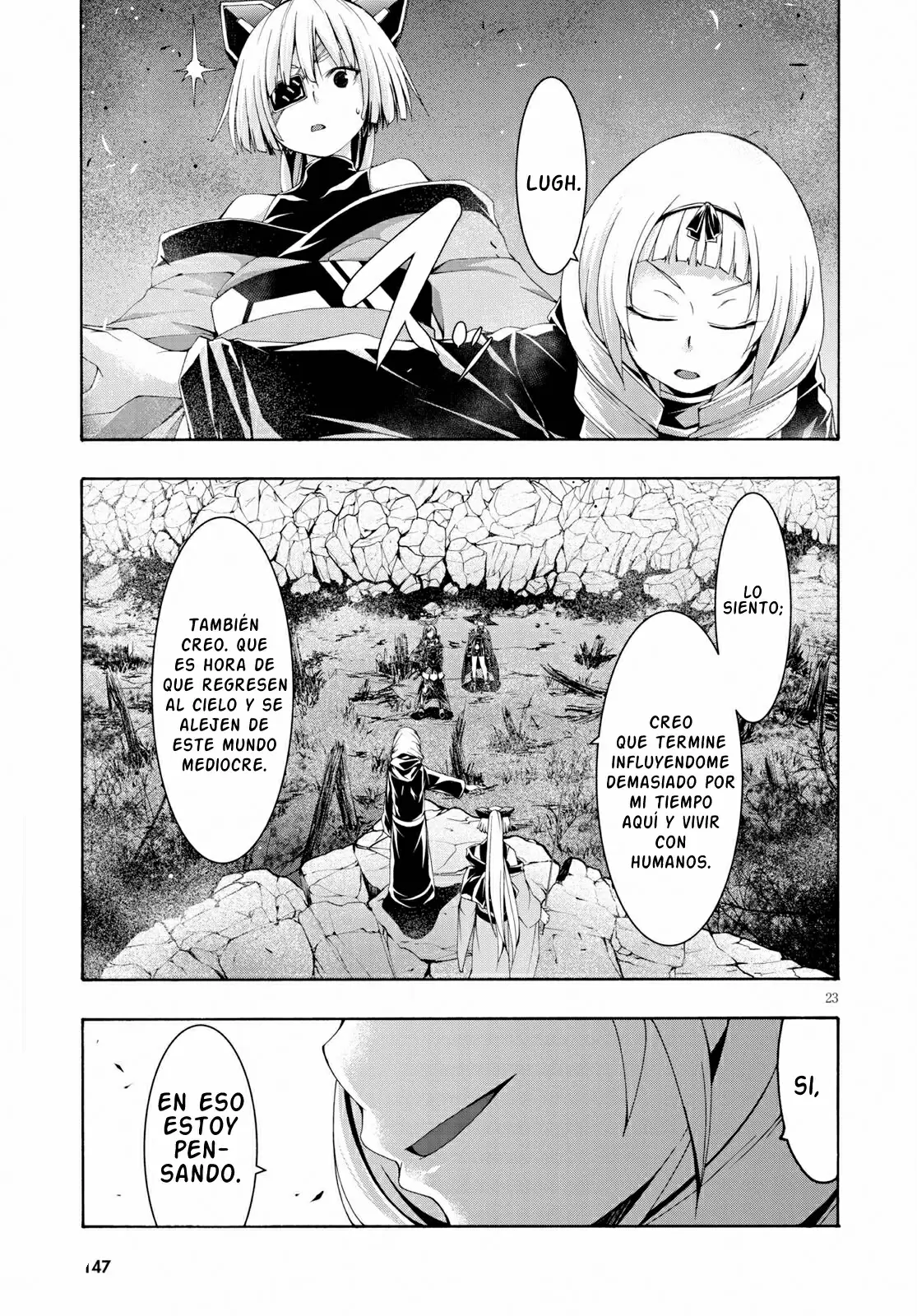 Trinity Seven capítulo 108, página 23