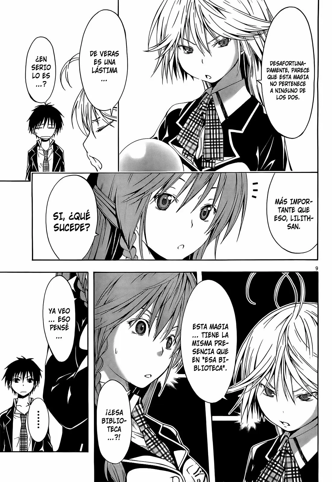 Trinity Seven capítulo 11, página 10