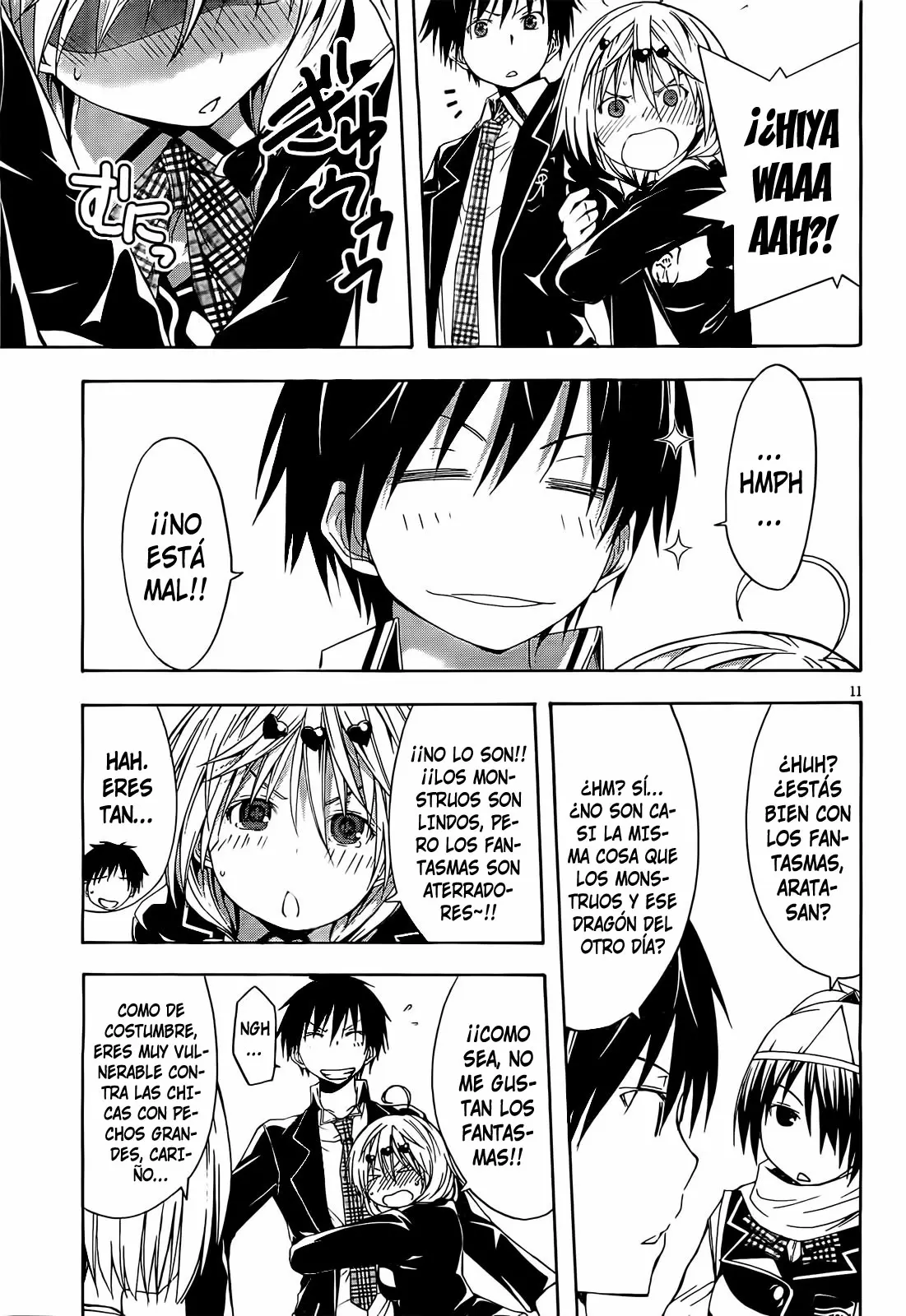 Trinity Seven capítulo 11, página 12