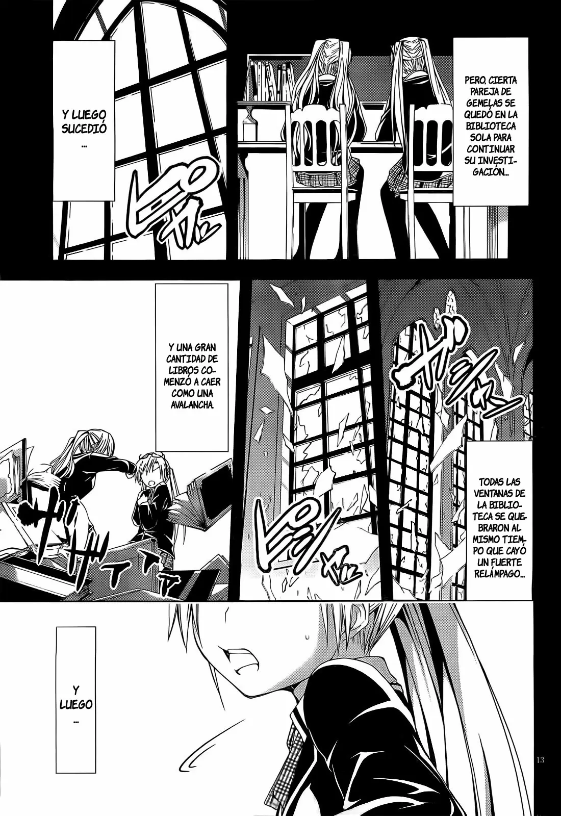 Trinity Seven capítulo 11, página 14