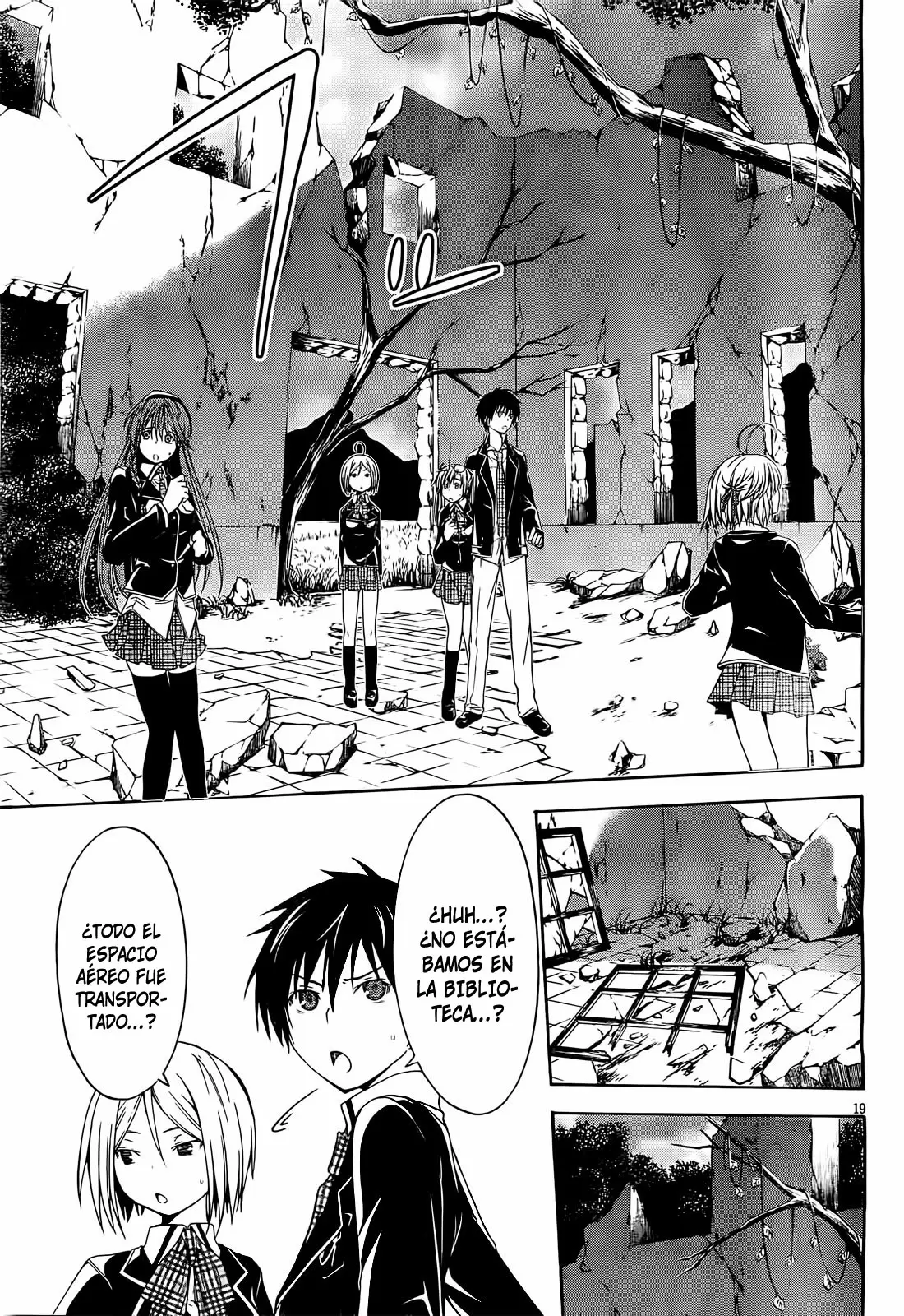 Trinity Seven capítulo 11, página 20