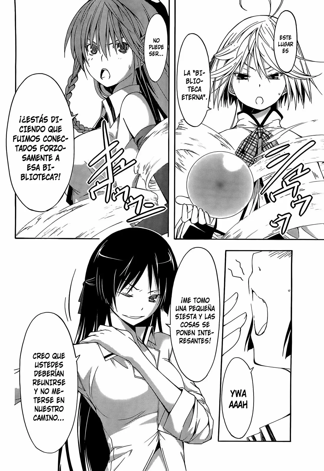 Trinity Seven capítulo 11, página 21