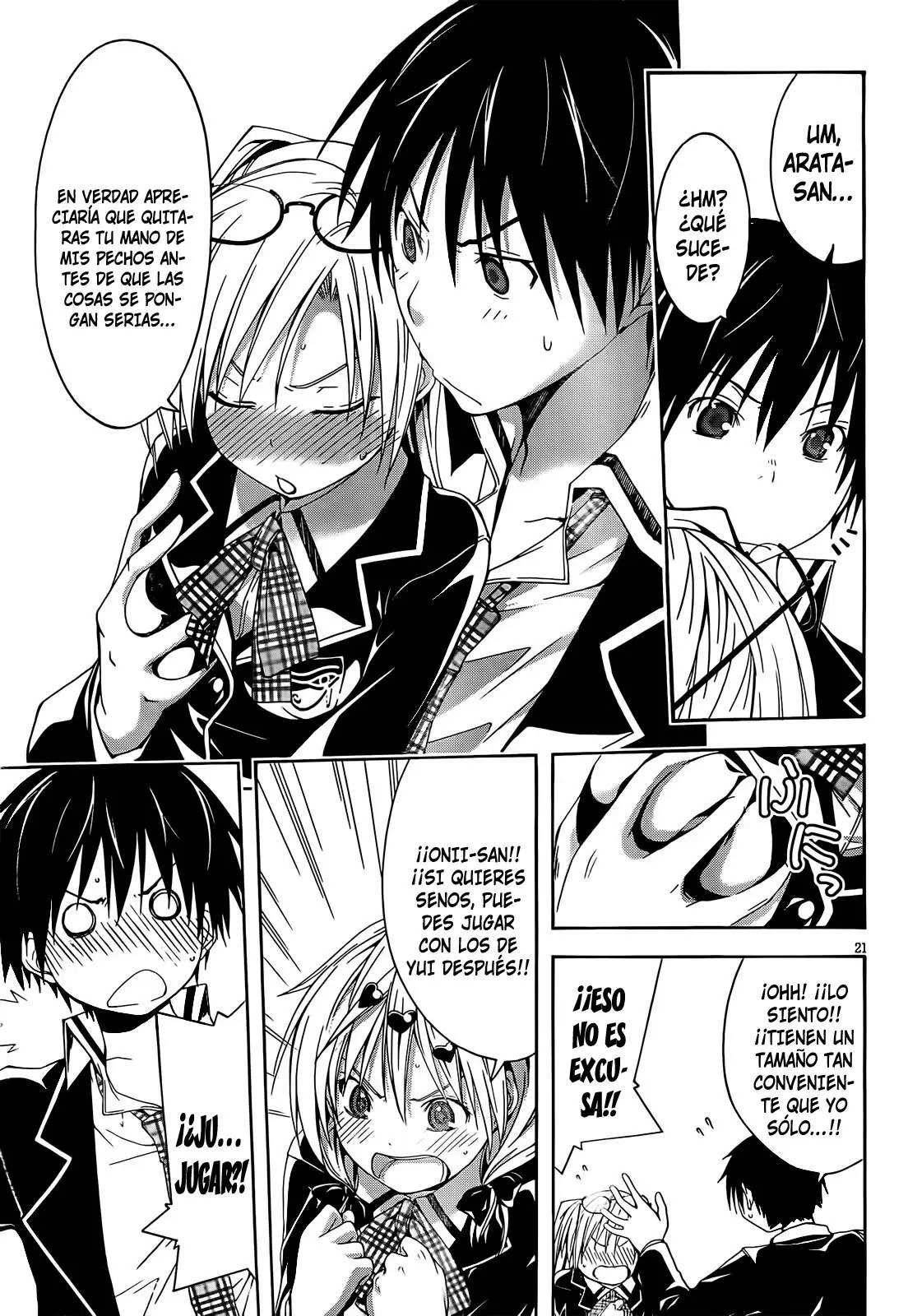Trinity Seven capítulo 11, página 22