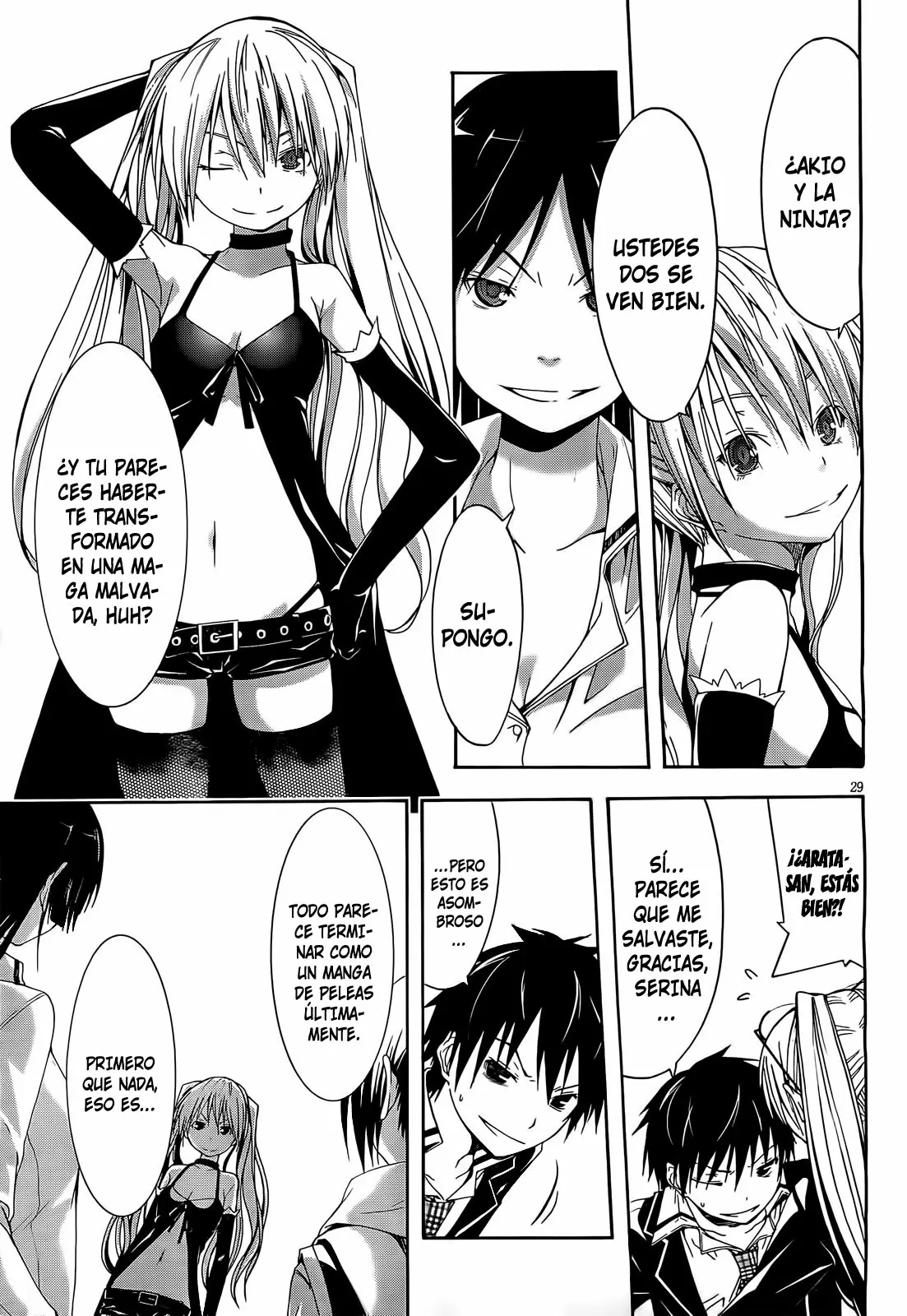Trinity Seven capítulo 11, página 29